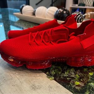 Red Size Ten Tennis Shoes